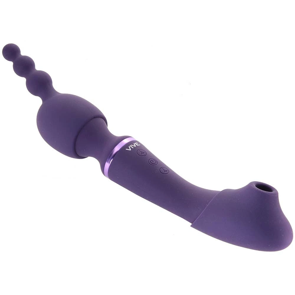 Shots Toys Nami Pulse Wave Wand With Interchangeable Sleeves - Image 2