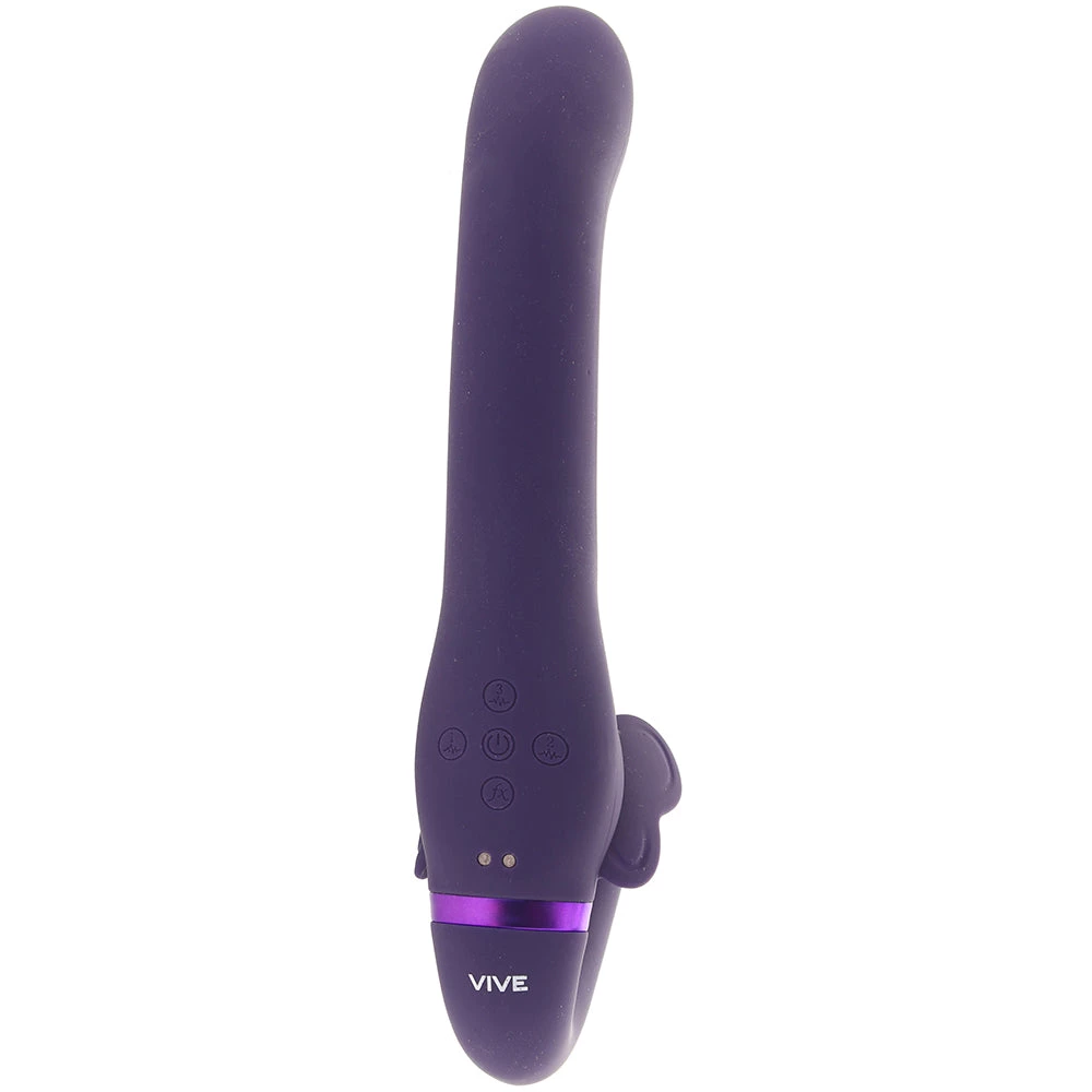 Shots Toys Satu Triple Action Pulse Wave Strapless Strap-On - Image 5