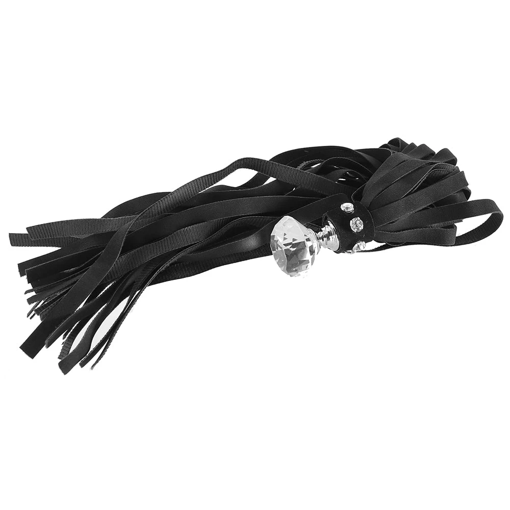Shots Toys Ouch! Diamond Studded Flogger - Image 5