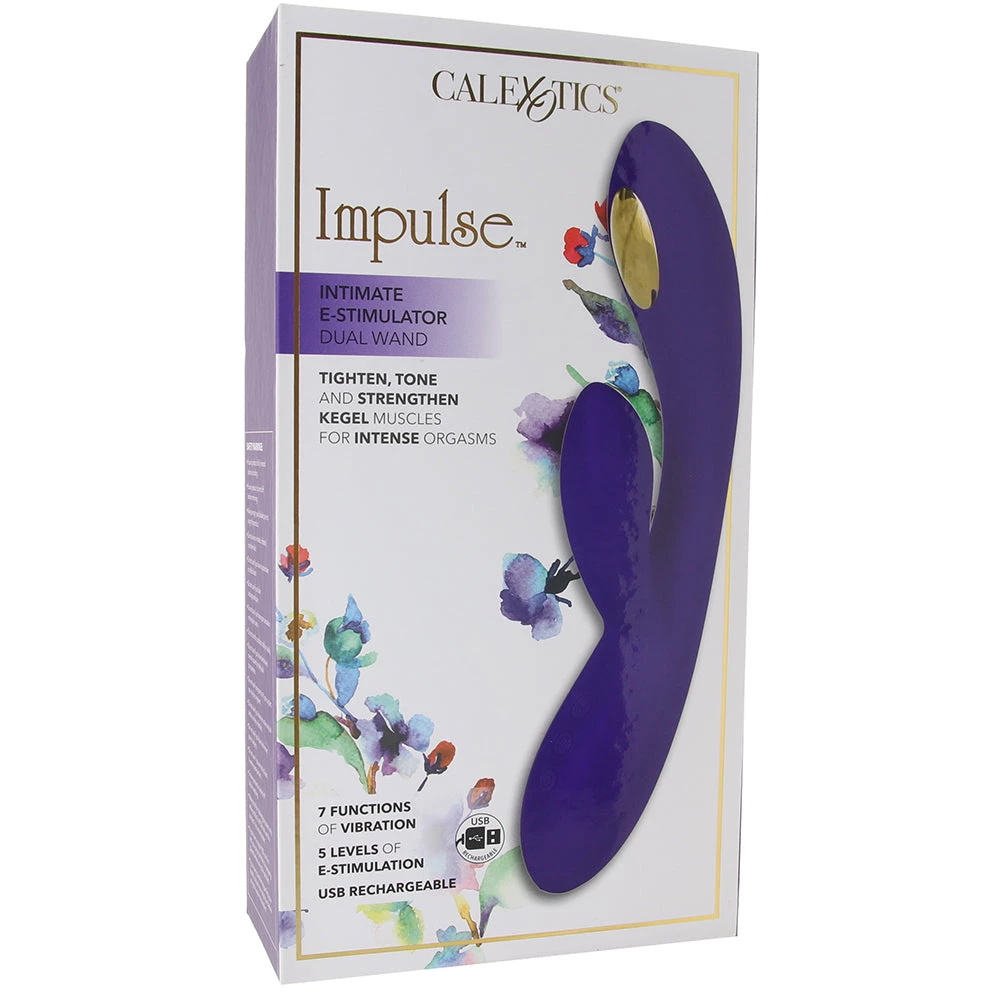 CalExotics Impulse Intimate E-Stim Dual Wand Vibe - Image 6