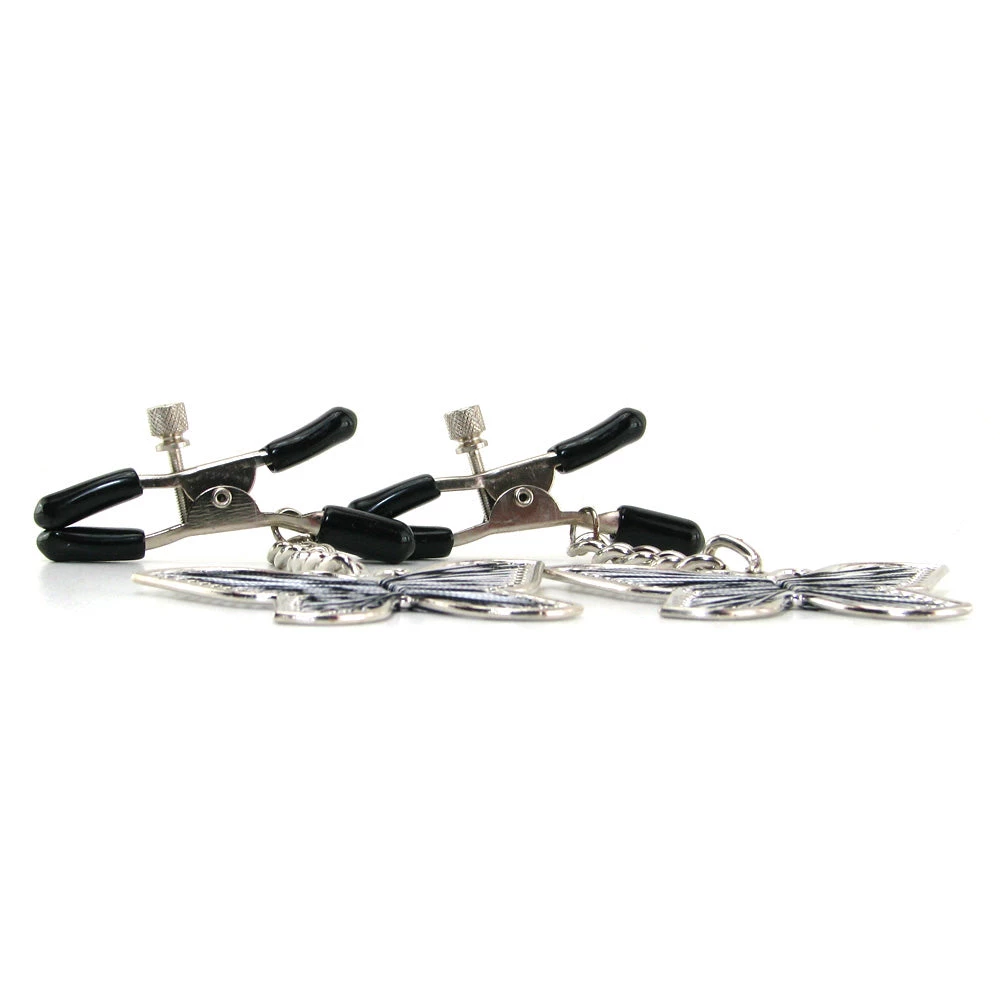 Pipedream Fetish Fantasy Butterfly Nipple Clamps - Image 3