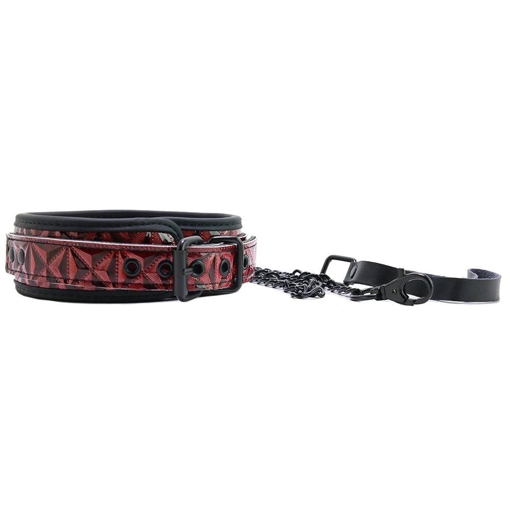 Shots Toys Ouch! Luxury Collar With Leash - Image 5