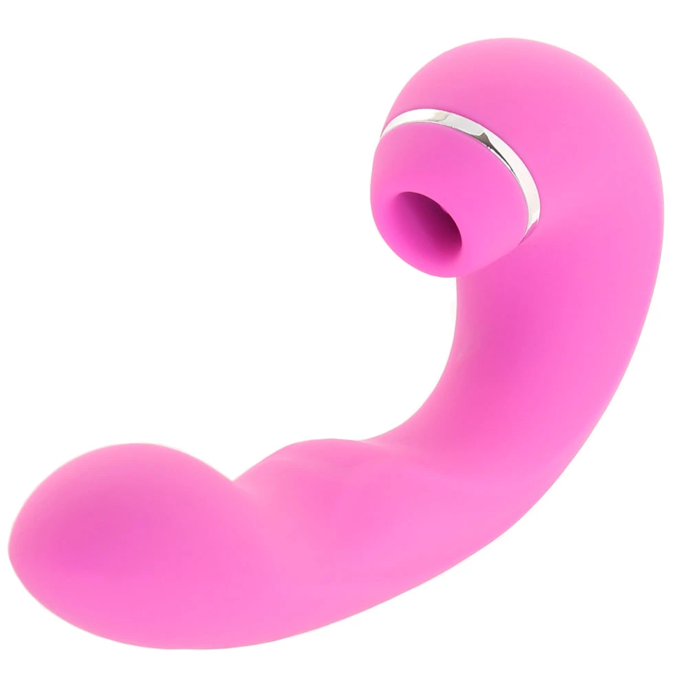 XR Brands Inmi Shegasm Tapping G-Spot Vibe With Suction - Image 5