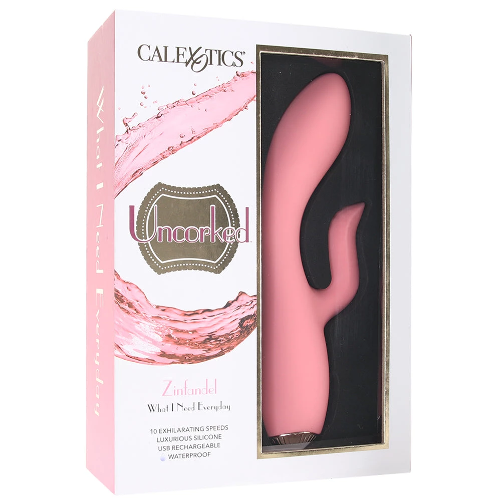 CalExotics Uncorked Zinfandel Rechargeable Rabbit Vibe - Image 6
