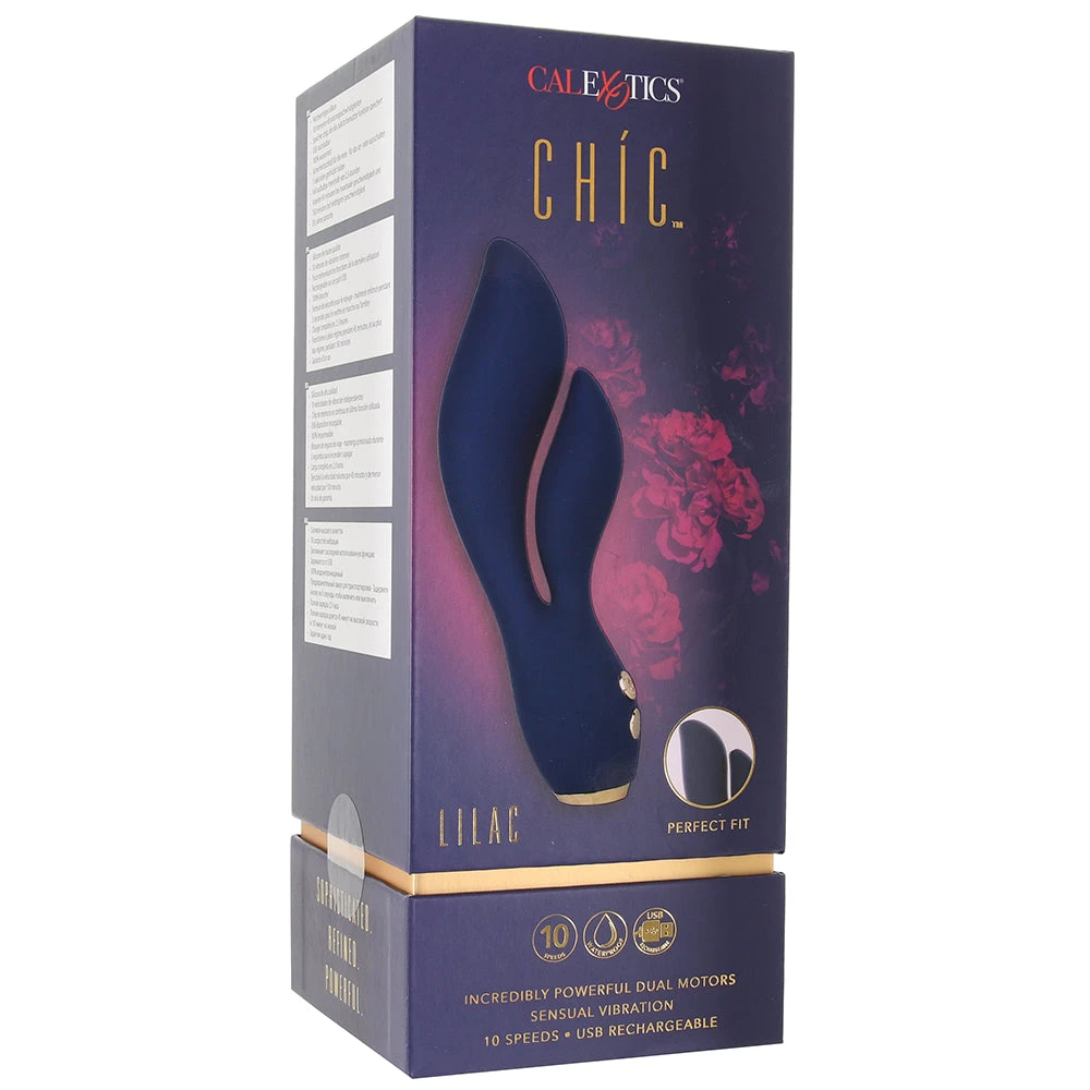 CalExotics Chíc Lilac Rechargeable Rabbit Vibe - Image 6