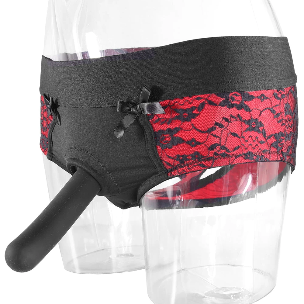 CalExotics Scandal Crotchless Pegging Panty Set - Image 2