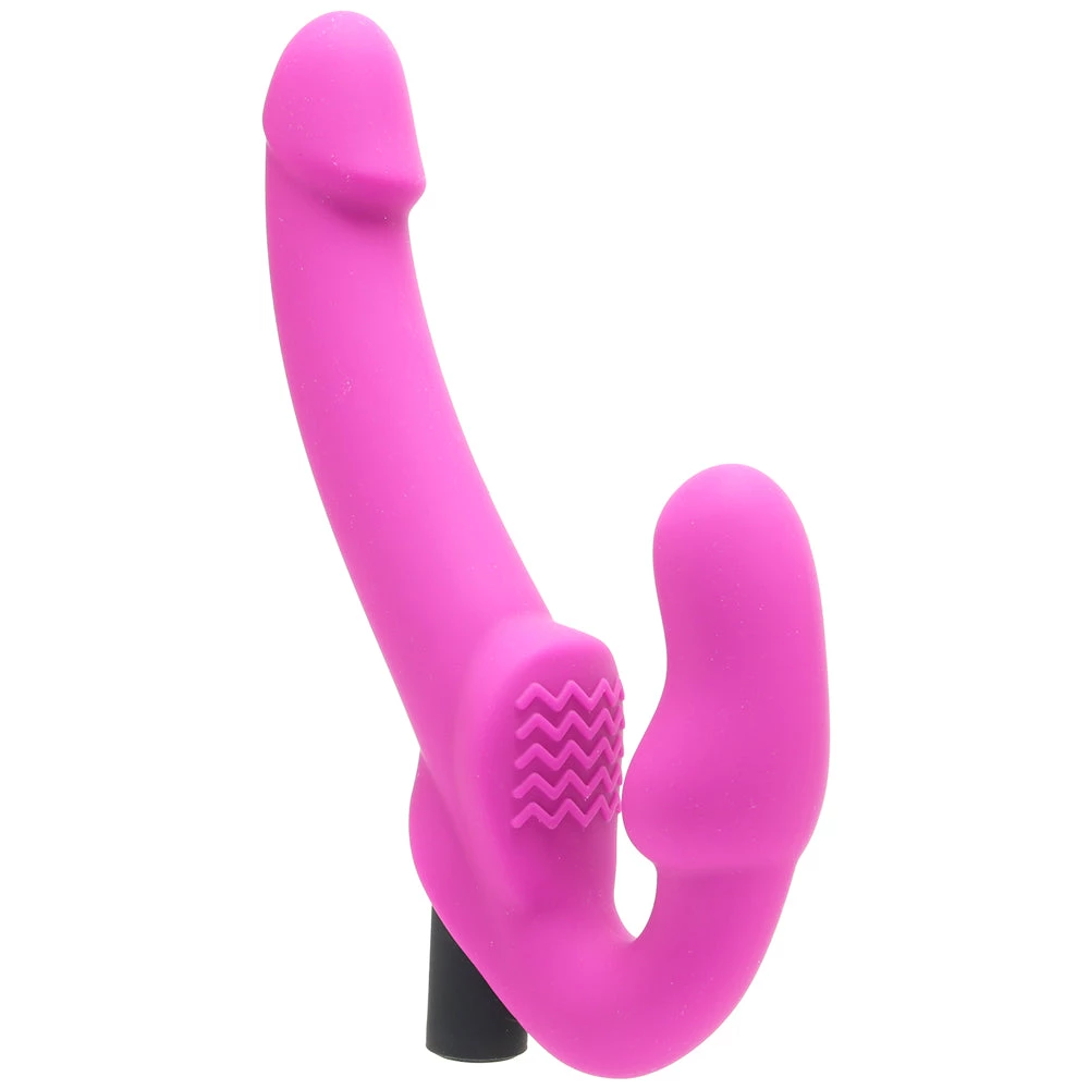 Blush Temptasia Estella Vibrating Strapless Dildo - Image 2