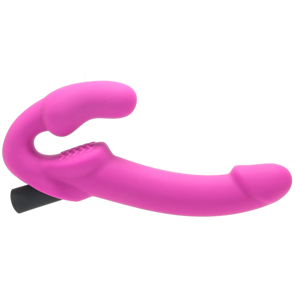 Blush Temptasia Estella Vibrating Strapless Dildo - Image 3