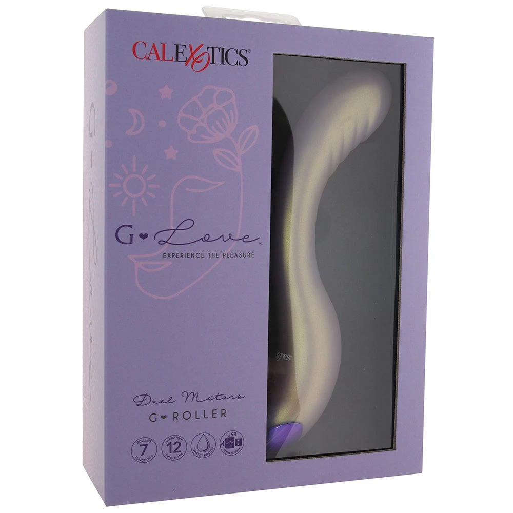 CalExotics G-Love Dual Motor Silicone G-Roller Vibe - Image 6