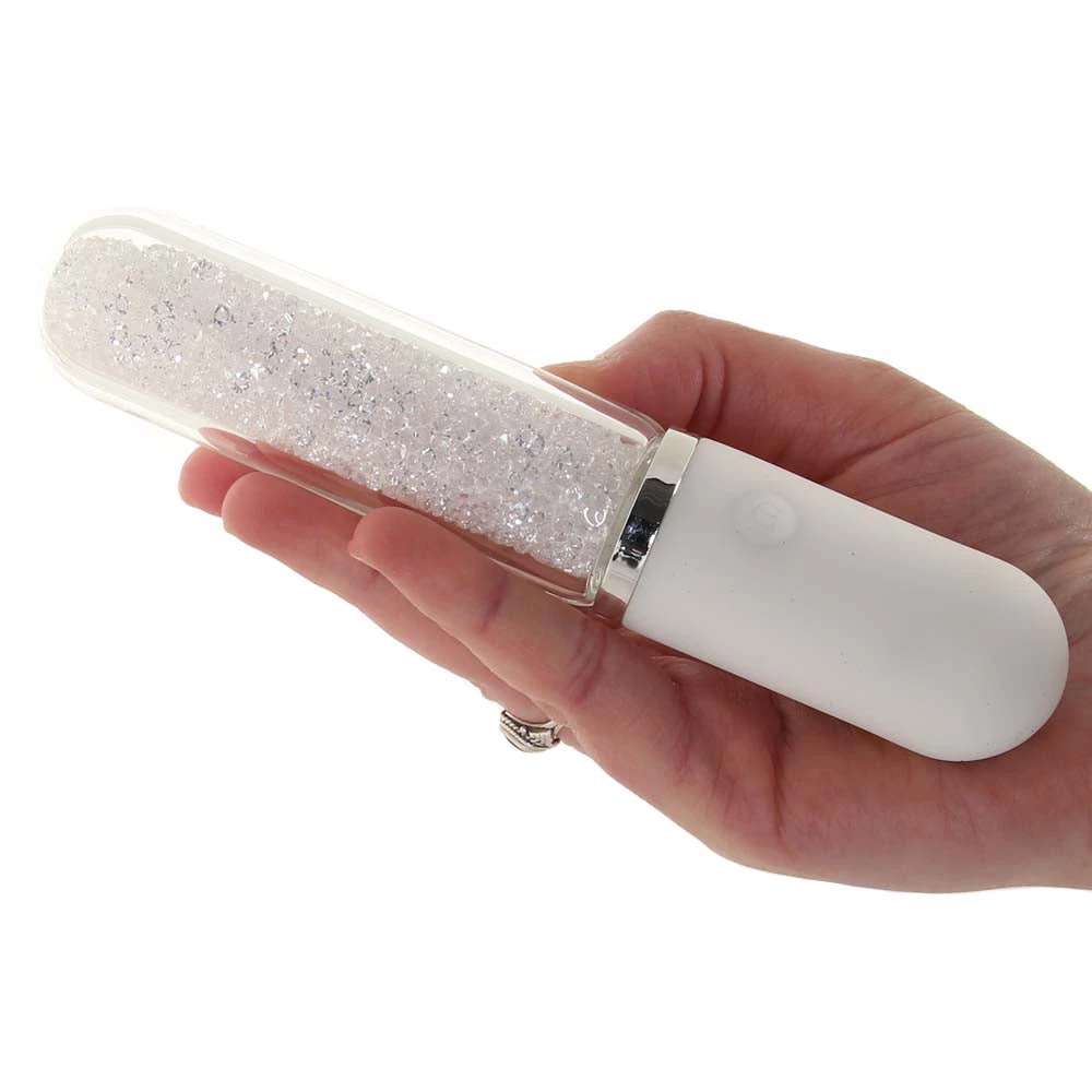 Ns Novelties Stardust Charm Rechargeable Glass Vibe - Image 4