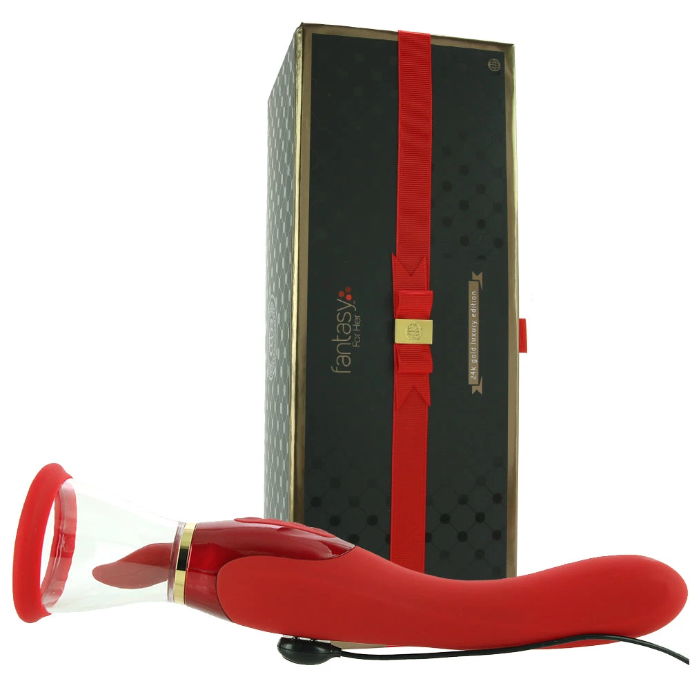 Pipedream Luxury Edition Ultimate Pleasure Clitoral Pump Vibe - Image 3