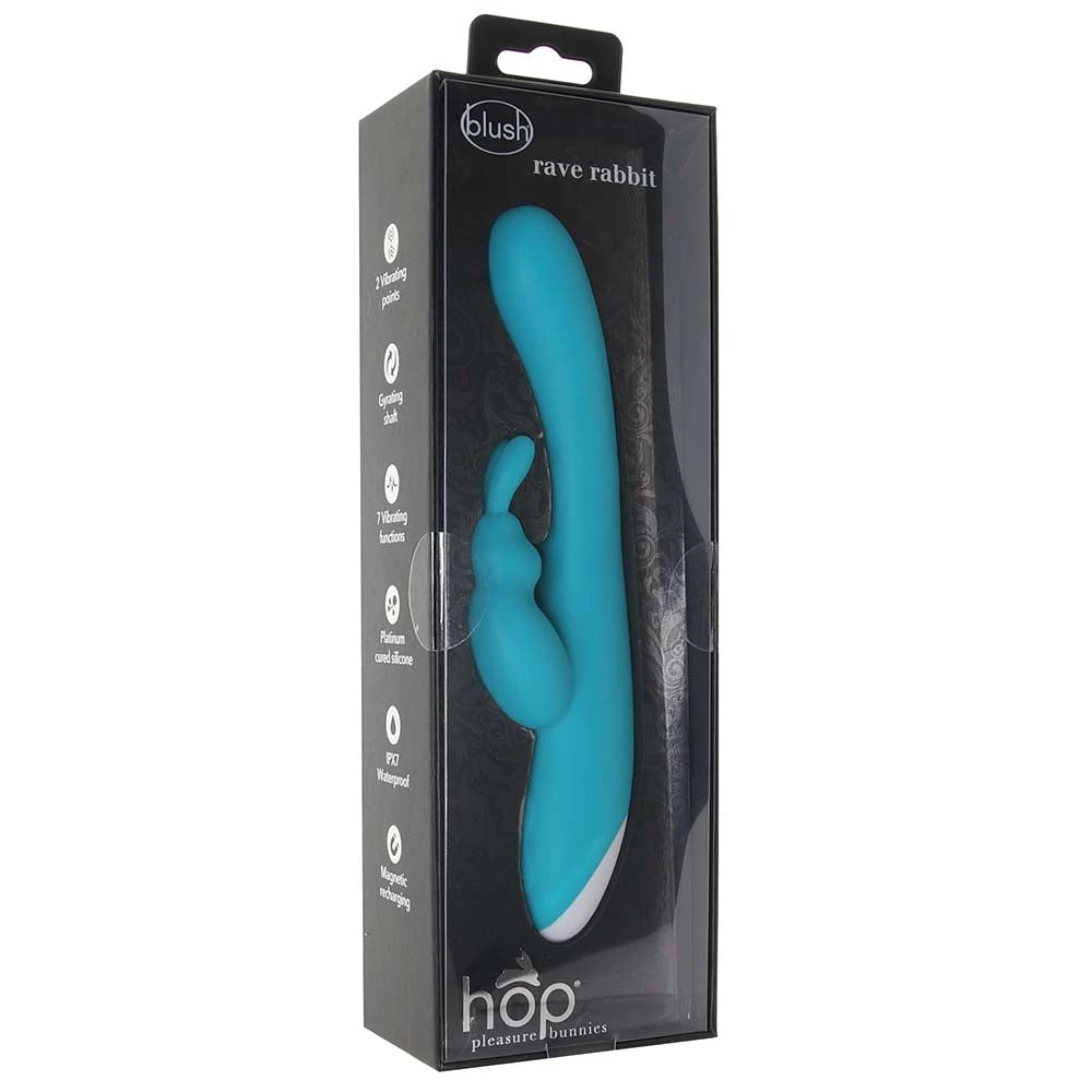 Blush Hop Pleasure Bunnies Rave Rabbit Vibe - Image 6