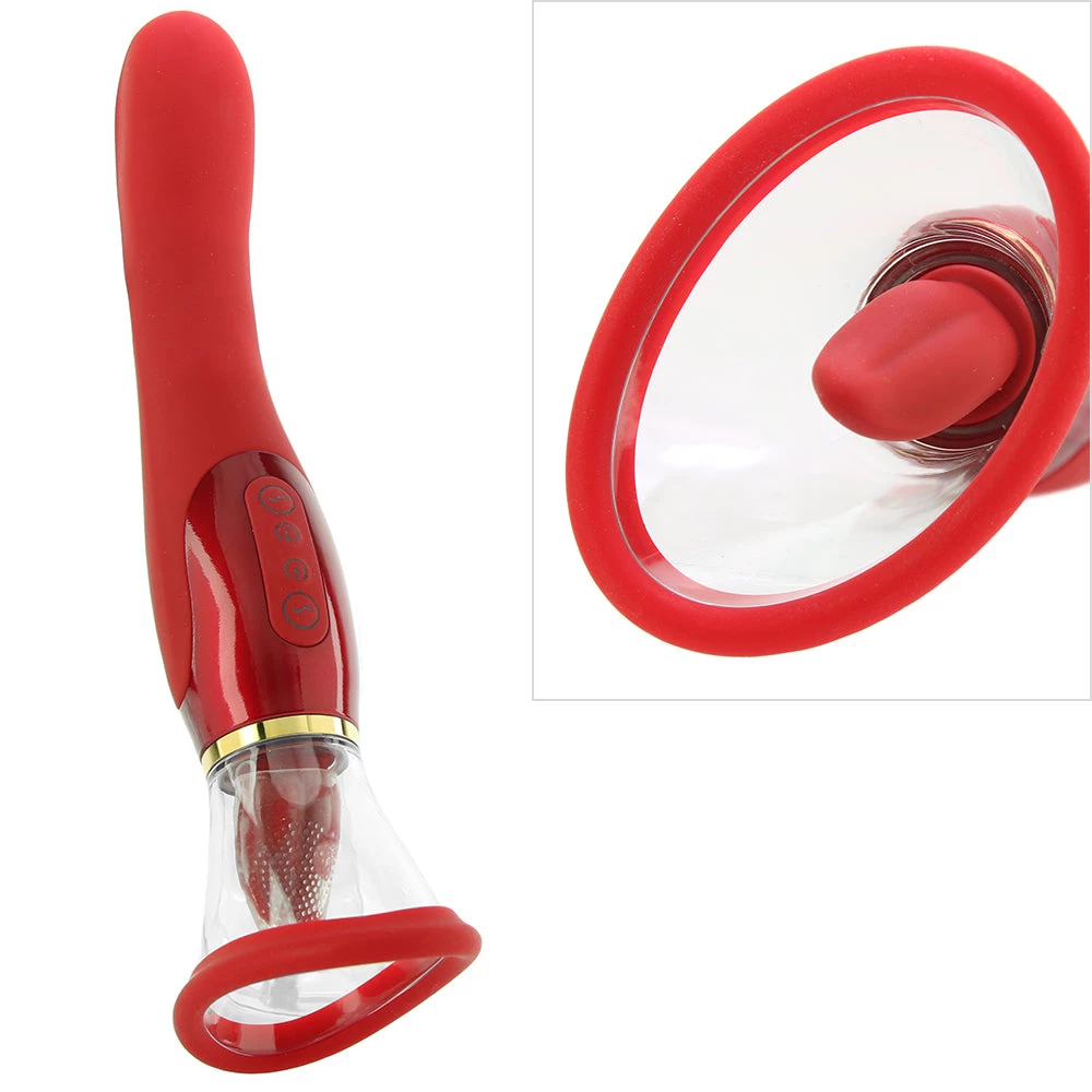 Pipedream Luxury Edition Ultimate Pleasure Clitoral Pump Vibe - Image 2