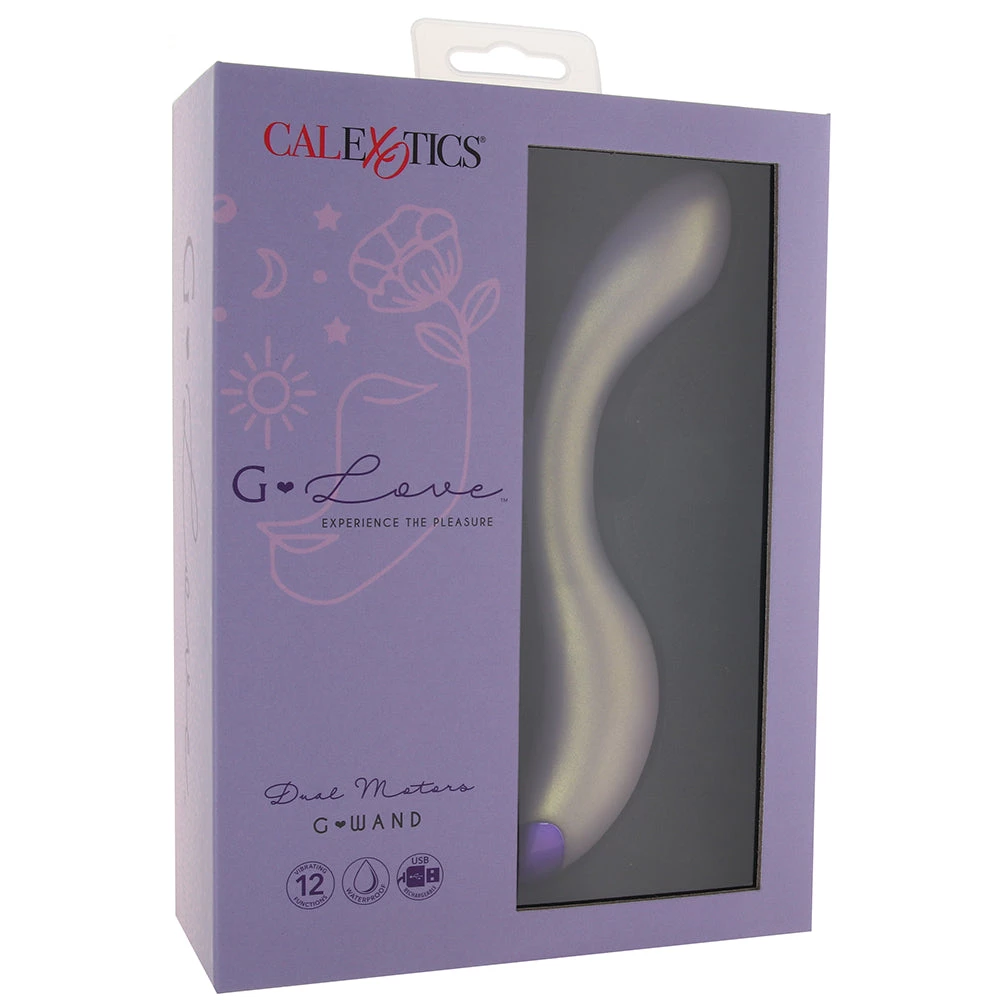 CalExotics G-Love Dual Motor Silicone G-Wand Vibe - Image 6